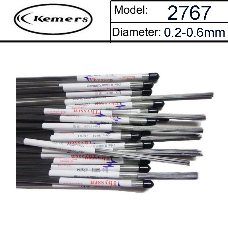 Kemers   ̾ Kemers 2767 of 0.2 / 0.3 / 0.4 / 0.5 / 0.6mm Żƿ    ִ 200pcs in 1 Tube LUHAN33/Kemers Laser welding wire Kemers 2767 o